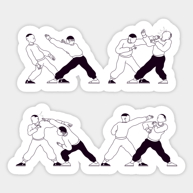 Slap Boxing Sticker by artofbryson